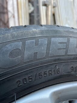 5x112 r16 elektróny Volkswagen + letné 205/55 r16 Michelin - 11