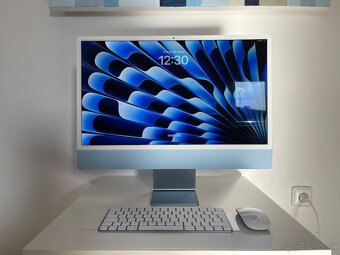 Apple iMac 24" M3 2023 Modrý + Záruka - 11