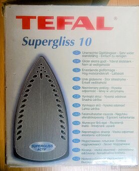 TEFAL Supergliss 10 - 11