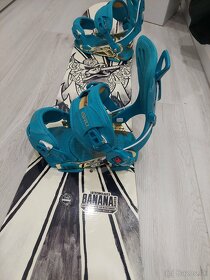 Dámske snowboard viazanie GNU B-Free - 11