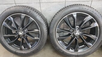 18''orig. ALU ŠKODA kolesa5x112 R18ET 43 Pirelli225/50 - 11