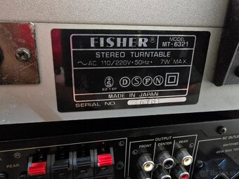 Fisher Studio Standard MT-6321 gramofon - 11