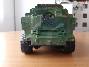 Nové RC auto Military Armádní Transportér 6x6 2ks Baterii - 11