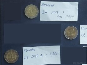 Zbierka nemeckých výročných dvojeurových "2EUR" mincí - 11