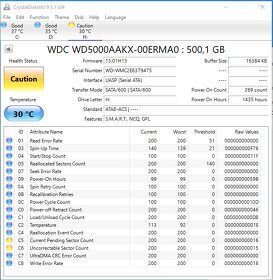 Predam tieto starsie HDD disky 2,5" aj 3,5" 80GB 160GB 500GB - 11