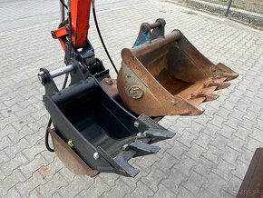 Minibager minirypadlo KUBOTA U27-4, JCB Yanmar Takeuchi - 11