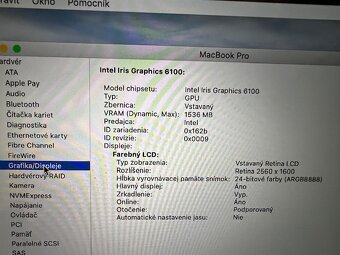 Apple MacBook pro 13” RETINA + obal /SUPER CENA/ - 11