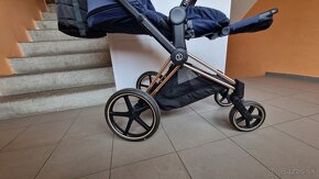 Cybex Priam Rosegold Nautical Blue - 11