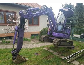 Predám minibager komatsu pc28uu - nulová otoč a teleskop - 11