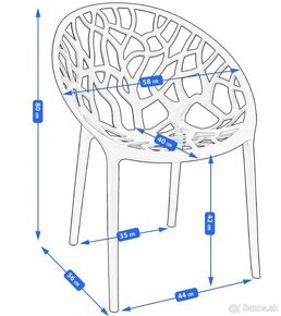 Záhradné kreslo - stolička ALBERO - 11