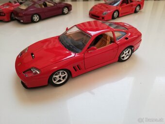 1:24 Bburago 4 ks Ferrari 90 roky - 11