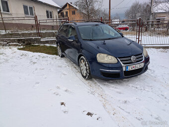 VW Golf V Variant, 1.9TDI, 77kW, tmavomodrá metalíza, 2007 - 11