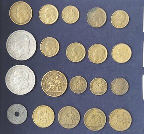Zbiekra mincí - Európa - Holandsko, Írsko´,Francúzsko - 11