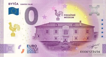 0 € / 0 euro souvenir bankovky 2024 - 11