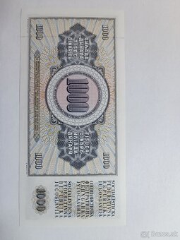 Lot bankovky Juholslávia 1965 UNC - 11