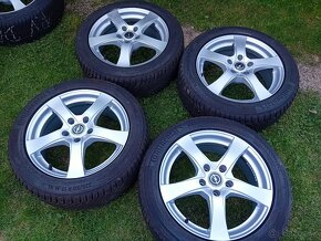 17" ALU 5x115 Opel Zafira + zimné 225/50 r17 8,5mm TOP sada - 11