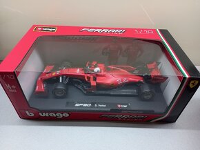 7x F1 FERRARI LECLERC VETTEL SAINZ BURAGO 1:18 - 11