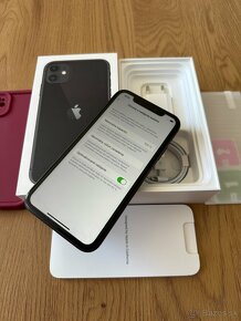 iPhone 11 64 gb Black - komplet príslušenstvo, záruka - 11