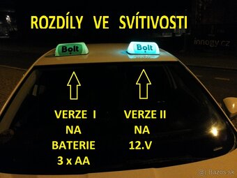 Bolt Transparent LED 12.V,  Magnet - 11