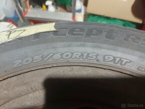 Zimne pneu na plechových diskoch 205/60 R15 91T - 11