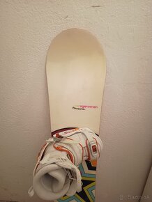 143 cm krasny snowboard ROSSIGNOL s viazanim - 11