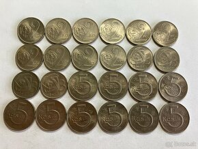 Československo 1918 - 1993 obehové mince v krásnom stave - 11