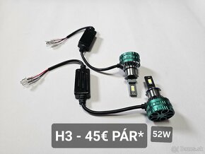 ADAPTERY LED H7,vsetky znacky aut,LED ZIAROVKY - 11