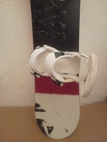 NITRO 142 cm snowboard + viazko BURTON - 11