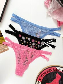 Victoria’s Secret PINK tanga nohavičky S - 11