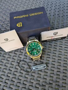 Luxusné hodinky - Pagani Design Green, Omega James Bond - 11