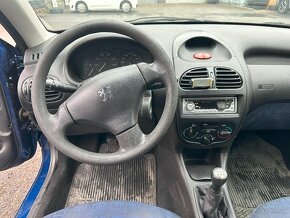 Peugeot 206, málo jazdený, v dobrom stave - 11