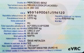 Mercedes Benz A160 CDI AUTOMAT - 11