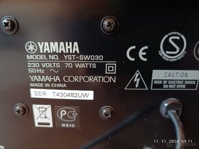 YAMAHA YST-SW030...200mm reproduktor - 11