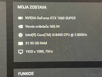 Predám alebo vymením počítačovú zostavu za herný notebook - 11