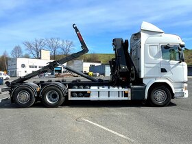 Scania G490, rv 2015, 6x2, hákový nosič, Hiab 244-5 +DO - 11