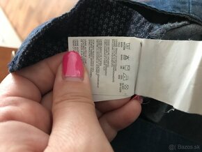 CALVIN KLEIN originál damske riflove saty S/M - 11