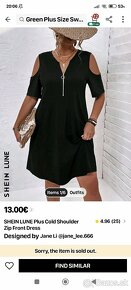 Dámske plus size saty pre bacuľky - 11