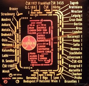 Staré rádio Tesla Talisman 308U, plně funkční, top stav - 11