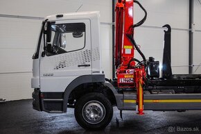 MERCEDES ATEGO 1222 HÁKOVÝ NOSIČ KONTAJNEROV HYDR. RUKA EU-4 - 11