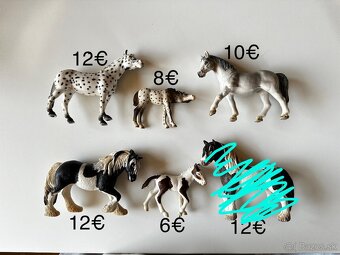 Schleich- staré kone - 11