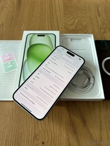 iPhone 15 Plus 128 gb Green - komplet príslušenstvo, záruka - 11