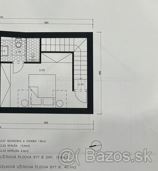 Predaj 2 izbový mezonetový byt v  rodinnom dome Vajnory  s d - 11