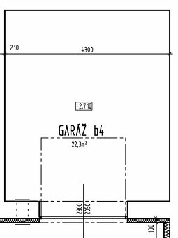 2-izbový byt s garážou, oplotený - 11