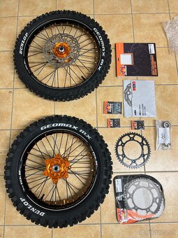 Ktm exc factory kite A60/ motomaster enduro kolesá set - 11