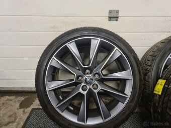 5X100 R17 ŠKODA+ LETNE PNEU 215/40 R17 - 11