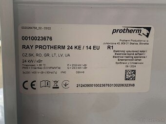 Protherm RAY 24 kW - elektrický kotol - poškodený - 11