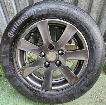 Nemecké disky BORBET - 5x112 r15 + 195/65 r15 - 11