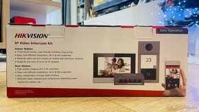 Predám používaný Video vrátnik HIKVision DS-KIS604-S(C) - 11