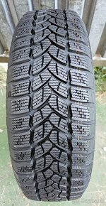 Plechové disky VW - 5x100 r15 + zimné pneu 185/65 r15 - 11