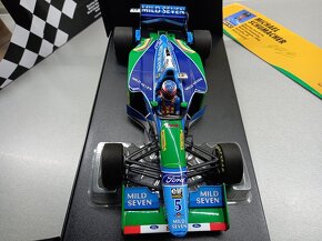 F1 BENETTON FORD B194 VÍTĚZ AUSTRÁLIE 1994 SCHUMACHER 1:18 - 11